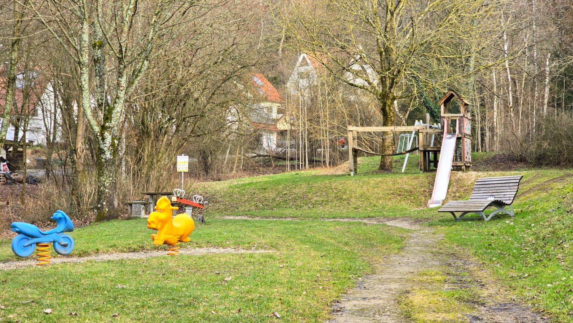 Waldrand Idyll Ebermannstadt Lägenhet Exteriör bild