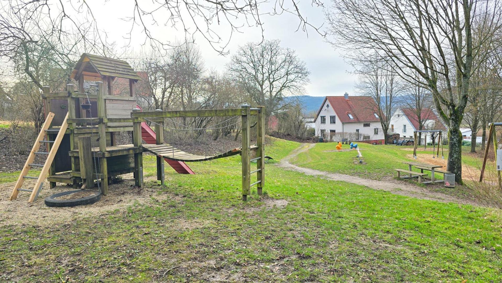 Waldrand Idyll Ebermannstadt Lägenhet Exteriör bild