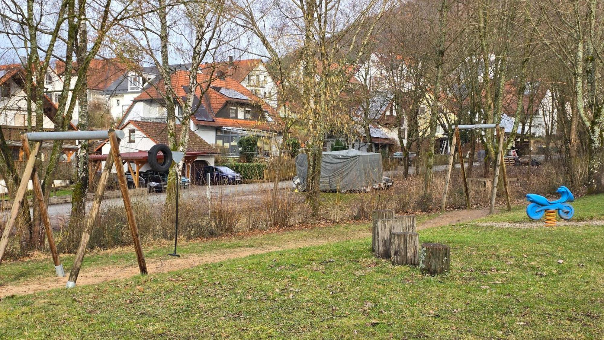 Waldrand Idyll Ebermannstadt Lägenhet Exteriör bild